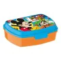 Boîte à Sandwich Mickey Mouse Happy smiles Plastique Rouge Bleu (17 x 5.6 x 13.3 cm) de Mickey Mouse, Boîtes à lunch - Réf : ...