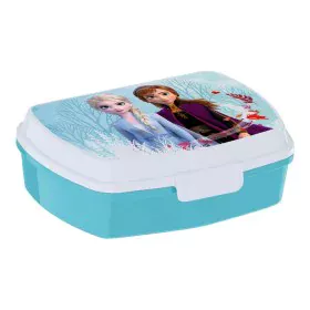 Sandwich Box Frozen One heart Plastic Turquoise Green (17 x 5.6 x 13.3 cm) by Frozen, Lunch boxes - Ref: S4305150, Price: 5,0...