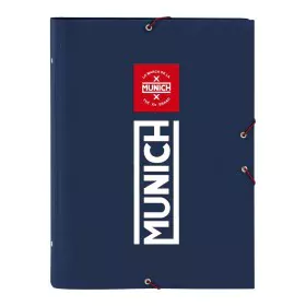 Organiser Folder Munich Storm Navy Blue School A4 by Munich, Folders - Ref: S4305742, Price: 7,37 €, Discount: %