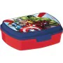 Brotdose für Sandwiches The Avengers Infinity Blau Kunststoff Rot (17 x 5.6 x 13.3 cm) von The Avengers, Brotdosen - Ref: S43...