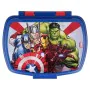 Sandwich Box The Avengers Infinity Blue Plastic Red (17 x 5.6 x 13.3 cm) by The Avengers, Lunch boxes - Ref: S4305808, Price:...