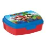 Brotdose für Sandwiches Super Mario Kunststoff Rot Blau (17 x 5.6 x 13.3 cm) von Super Mario, Brotdosen - Ref: S4306176, Prei...