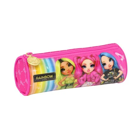 Cylindrical School Case Rainbow High Fuchsia (20 x 7 x 7 cm) by Rainbow High, Pencil cases - Ref: S4306248, Price: 4,65 €, Di...