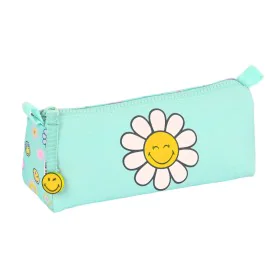 Trousse d'écolier Smiley Summer fun Turquoise (21 x 8 x 7 cm) de Smiley, Trousses - Réf : S4306477, Prix : 5,45 €, Remise : %