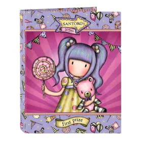 Raccoglitore ad anelli Gorjuss First prize Lilla A4 (26.5 x 33 x 4 cm) di Gorjuss, Armadi schedari - Rif: S4306645, Prezzo: 3...