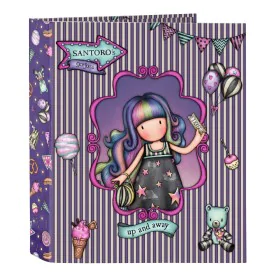 Reliure à anneaux Gorjuss Up and away Violet A4 27 x 33 x 6 cm de Gorjuss, Classeurs - Réf : S4306729, Prix : 4,79 €, Remise : %