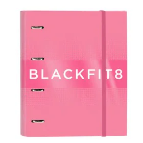 Reliure à anneaux BlackFit8 Glow up A4 Rose (27 x 32 x 3.5 cm) de BlackFit8, Classeurs - Réf : S4306929, Prix : 7,39 €, Remis...