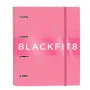 Raccoglitore ad anelli BlackFit8 Glow up A4 Rosa (27 x 32 x 3.5 cm) di BlackFit8, Armadi schedari - Rif: S4306929, Prezzo: 7,...