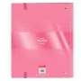 Raccoglitore ad anelli BlackFit8 Glow up A4 Rosa (27 x 32 x 3.5 cm) di BlackFit8, Armadi schedari - Rif: S4306929, Prezzo: 7,...