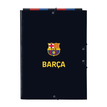 Pasta F.C. Barcelona Grená Azul Marinho A4 (26 x 33.5 x 2.5 cm) de F.C. Barcelona, Pastas - Ref: S4307046, Preço: 3,90 €, Des...