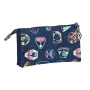 Trousse Fourre-Tout Triple Buzz Lightyear Blue marine (22 x 12 x 3 cm) de Buzz Lightyear, Trousses - Réf : S4307246, Prix : 5...