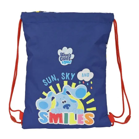 Rucksacktasche mit Bändern Blue's Clues Marineblau (26 x 34 x 1 cm) von Blue's Clues, Schulranzen - Ref: S4307292, Preis: 6,6...