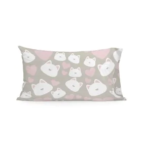 Pillowcase HappyFriday Happynois Kitty Multicolour 50 x 75 cm by HappyFriday, Sheets and pillowcases - Ref: D1610020, Price: ...