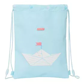 Saco Mochila com Cordas Safta Ship Azul (26 x 34 x 1 cm) de Safta, Sacos escolares - Ref: S4307547, Preço: 7,16 €, Desconto: %