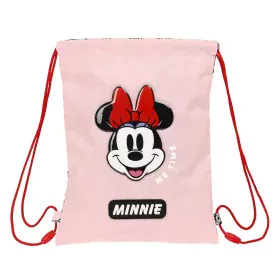 Rucksacktasche mit Bändern Minnie Mouse Me time Rosa (26 x 34 x 1 cm) von Minnie Mouse, Schulranzen - Ref: S4307712, Preis: 8...