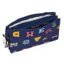 Triple Carry-all Mickey Mouse Clubhouse Only one Navy Blue 22 x 12 x 3 cm by Mickey Mouse Clubhouse, Pencil cases - Ref: S430...