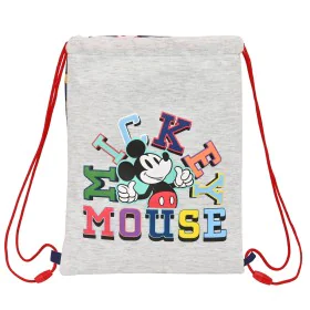 Bolsa Mochila con Cuerdas Mickey Mouse Clubhouse Only one Azul marino (26 x 34 x 1 cm) de Mickey Mouse Clubhouse, Bolsas esco...