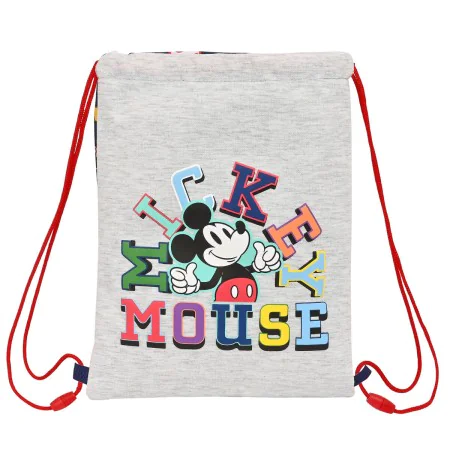 Backpack with Strings Mickey Mouse Clubhouse Only one Navy Blue (26 x 34 x 1 cm) by Mickey Mouse Clubhouse, School Bags - Ref...