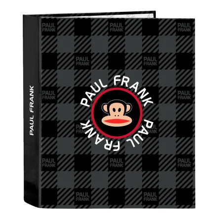 Pasta com argolas Paul Frank Campers Preto A4 (27 x 33 x 6 cm) de Paul Frank, Arquivadores - Ref: S4307882, Preço: 8,32 €, De...