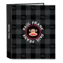 Carpeta de anillas Paul Frank Campers Negro A4 (27 x 33 x 6 cm) de Paul Frank, Archivadores - Ref: S4307882, Precio: 7,49 €, ...