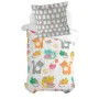 Funda de almohada HappyFriday Moshi Moshi Cat & mouse Multicolor 80 x 80 cm de HappyFriday, Sábanas y fundas de almohada - Re...