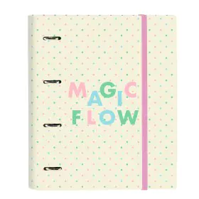 Carpeta de anillas Glow Lab Magic flow Beige (27 x 32 x 3.5 cm) de Glow Lab, Archivadores - Ref: S4307964, Precio: 6,58 €, De...