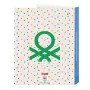 Carpeta de anillas Benetton Topitos A4 (26.5 x 33 x 4 cm) de Benetton, Archivadores - Ref: S4308007, Precio: 3,44 €, Descuent...