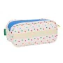 Dreifaches Mehrzweck-Etui Benetton Topitos Weiß (21,5 x 10 x 8 cm) von Benetton, Federmäppchen - Ref: S4308022, Preis: 8,24 €...