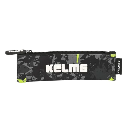 Trousse d'écolier Kelme Jungle Noir Gris Citron (20 x 6 x 1 cm) de Kelme, Trousses - Réf : S4308197, Prix : 3,40 €, Remise : %