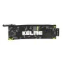 School Case Kelme Jungle Black Grey Lime (20 x 6 x 1 cm) by Kelme, Pencil cases - Ref: S4308197, Price: 3,40 €, Discount: %