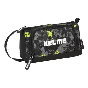 Schulmäppchen Kelme Jungle Schwarz Grau Neongrün 20 x 11 x 8.5 cm von Kelme, Federmäppchen - Ref: S4308213, Preis: 7,49 €, Ra...