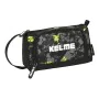 Trousse d'écolier Kelme Jungle Noir Gris Citron 20 x 11 x 8.5 cm de Kelme, Trousses - Réf : S4308213, Prix : 6,74 €, Remise : %