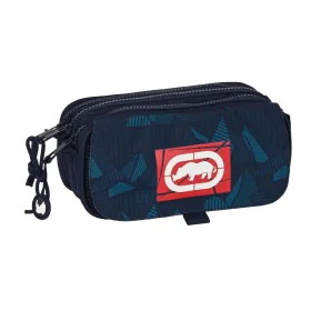 Trousse Fourre-Tout Triple Eckō Unltd. Peaks Blue marine (21,5 x 10 x 8 cm) de Eckō Unltd., Trousses - Réf : S4308218, Prix :...