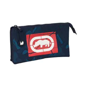 Trousse Fourre-Tout Triple Eckō Unltd. Peaks Blue marine (22 x 12 x 3 cm) de Eckō Unltd., Trousses - Réf : S4308219, Prix : 7...