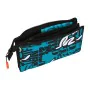 Portatodo Triple El Niño Ocean Negro Azul (22 x 12 x 3 cm) de El Niño, Estuches - Ref: S4308314, Precio: 7,34 €, Descuento: %