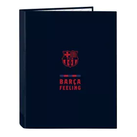 Ring binder F.C. Barcelona Navy Blue A4 (26.5 x 33 x 4 cm) by F.C. Barcelona, Filing cabinets - Ref: S4308372, Price: 5,84 €,...