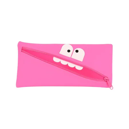 Trousse d'écolier Safta Visage 22 x 11 x 1 cm Fuchsia de Safta, Trousses - Réf : S4308646, Prix : 7,37 €, Remise : %