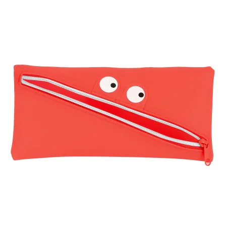 Bolsa Escolar Safta Face 22 x 11 x 1 cm Vermelho de Safta, Estojos - Ref: S4308647, Preço: 6,18 €, Desconto: %