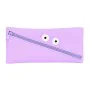 School Case Safta Face 22 x 11 x 1 cm Lilac by Safta, Pencil cases - Ref: S4308650, Price: 6,18 €, Discount: %