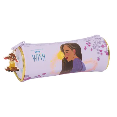 Trousse d'écolier cylindrique Wish Lila 20 x 7 x 7 cm de Wish, Trousses - Réf : S4309106, Prix : 4,97 €, Remise : %