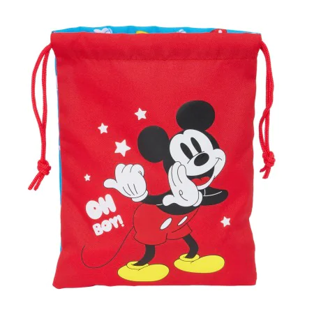 Portamerenda Mickey Mouse Clubhouse Fantastic 20 x 25 x 1 cm Sacco Azzurro Rosso di Mickey Mouse Clubhouse, Conservazione di ...