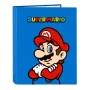 Ringbuch Super Mario Play Blau Rot A4 26.5 x 33 x 4 cm von Super Mario, Aktenschränke - Ref: S4309696, Preis: 3,44 €, Rabatt: %