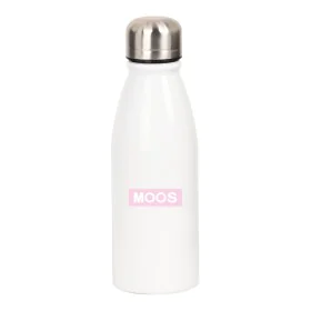 Water bottle Moos Butterflies White 500 ml by Moos, Water bottles - Ref: S4309921, Price: 5,03 €, Discount: %