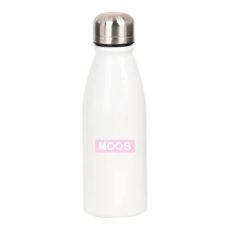 Water bottle Moos Butterflies White 500 ml by Moos, Water bottles - Ref: S4309921, Price: 4,22 €, Discount: %