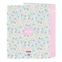 Reliure à anneaux BlackFit8 Blossom Multicouleur A4 27 x 33 x 6 cm de BlackFit8, Classeurs - Réf : S4310068, Prix : 5,08 €, R...