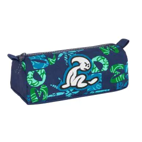 Trousse d'écolier El Niño Glassy Blue marine 21 x 8 x 7 cm de El Niño, Trousses - Réf : S4310187, Prix : 4,76 €, Remise : %