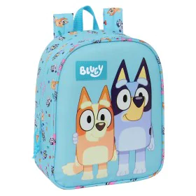 School Bag Bluey Sky blue 22 x 27 x 10 cm by Bluey, Children's Backpacks - Ref: S4310494, Price: 19,83 €, Discount: %