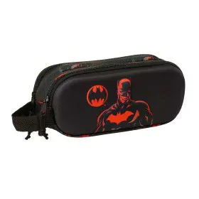 Double Carry-all Batman Black 21 x 8 x 6 cm 3D by Batman, Pencil cases - Ref: S4310553, Price: 6,10 €, Discount: %