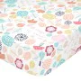 Fitted sheet HappyFriday MOSHI MOSHI Multicolour 60 x 120 x 14 cm by HappyFriday, Sheets and pillowcases - Ref: D1610052, Pri...