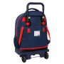 School Rucksack with Wheels Super Mario World Navy Blue 33 x 45 x 22 cm by Super Mario, Children's Backpacks - Ref: S4310735,...